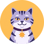 Ilustração de um pet para a calculadora de signo